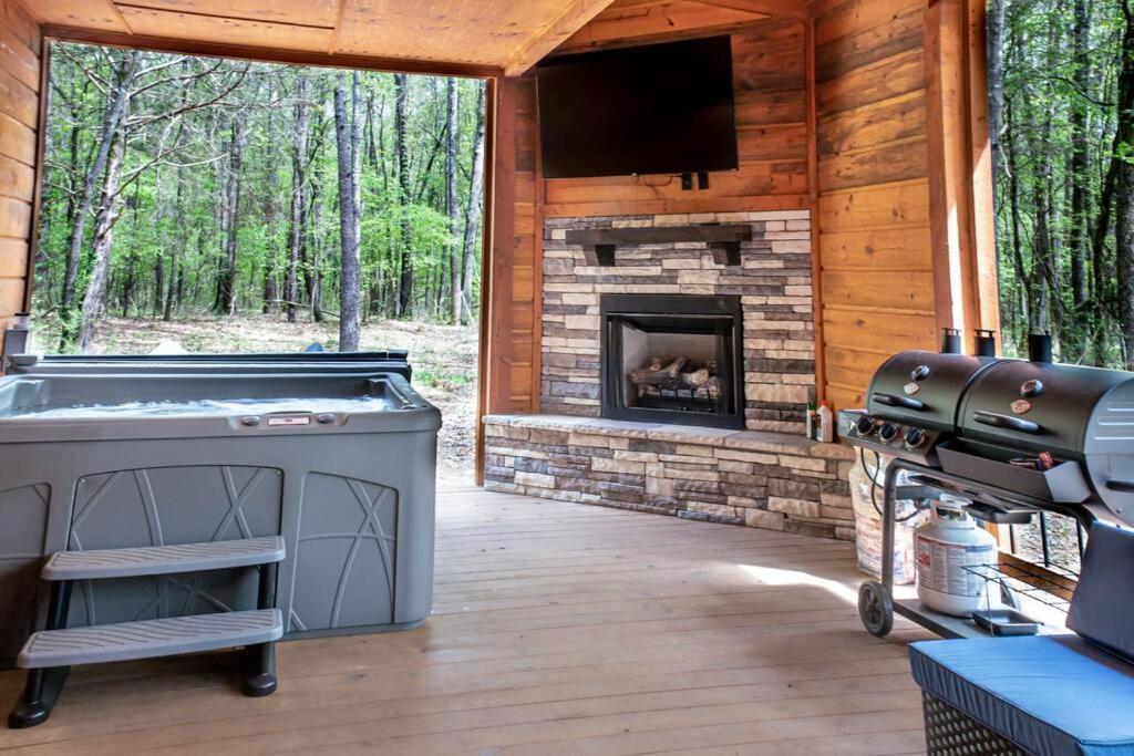 The Secluded Reset Button Cabin Broken Bow Luaran gambar