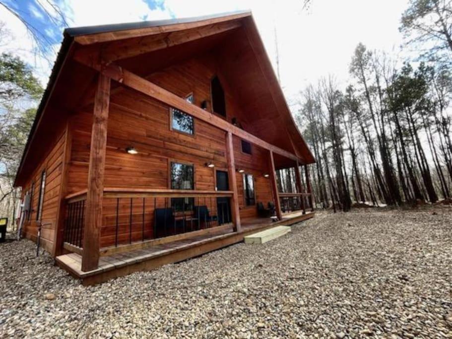 The Secluded Reset Button Cabin Broken Bow Luaran gambar